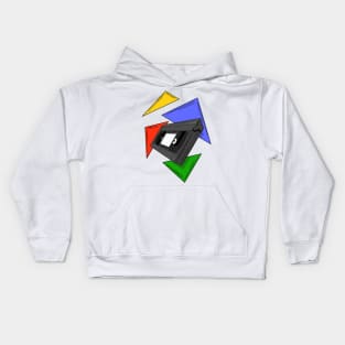 VHS Cassette Kids Hoodie